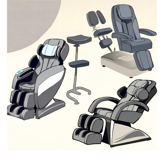 Comparaison des différentes technologies de massage dans les sièges massants